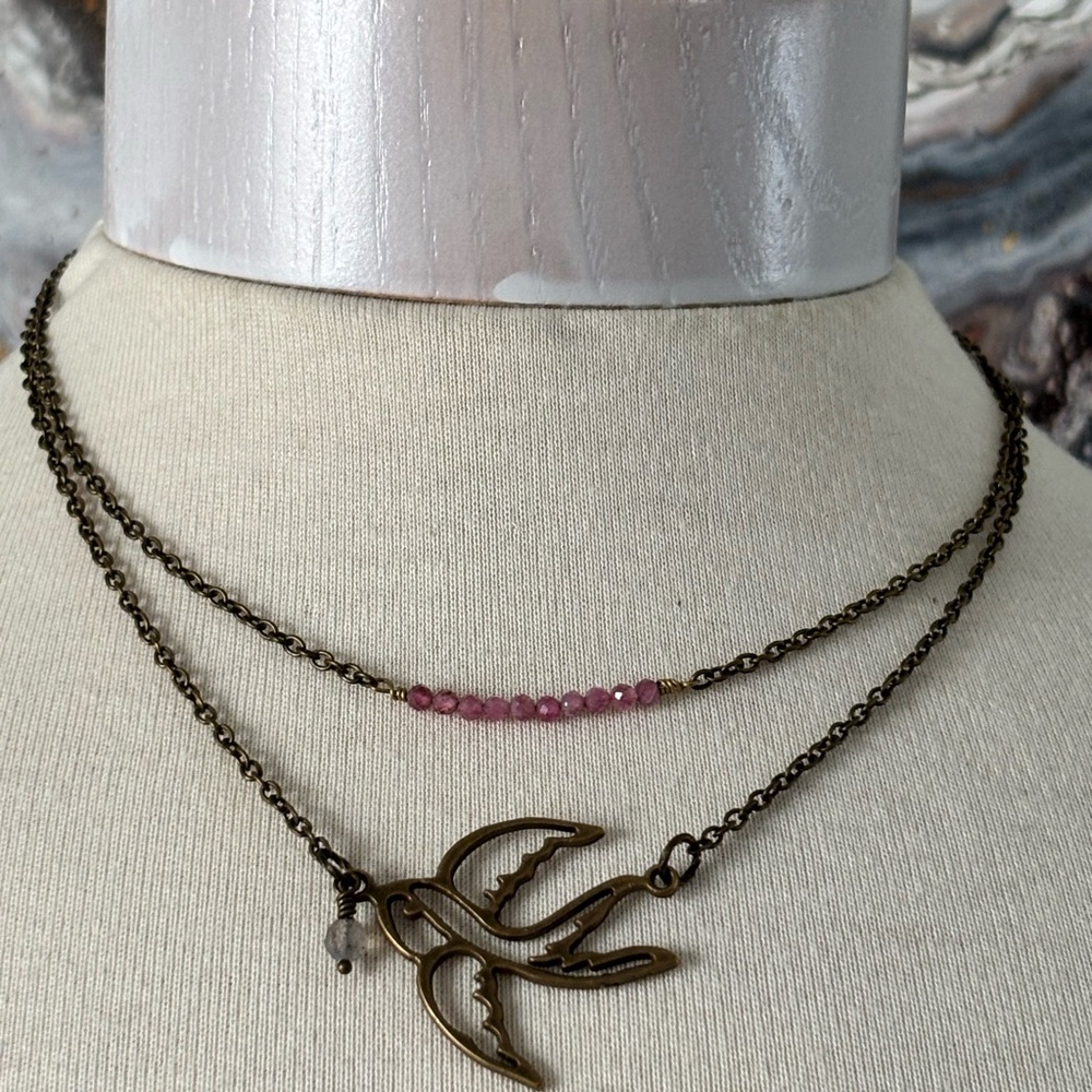 Fly Birdie Necklace